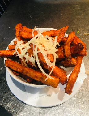 Sweet Potato And Parmesan Chips