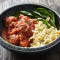 Meatballs With Orzo Pasta, Chorizo And Tomato Sauce