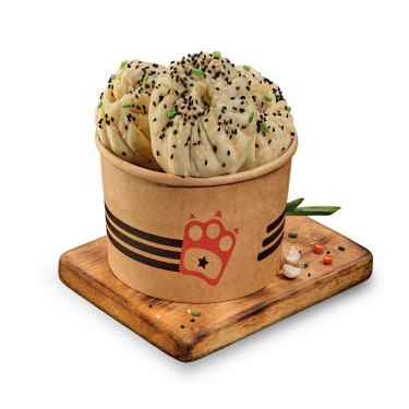 Baozi Chicken Momos (4Pcs)