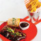 Fridays Reg; Classic Ribs With House Fries Half Rack