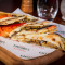 Piadina Grilled Aubergines, Tomatoes And Mozzarella