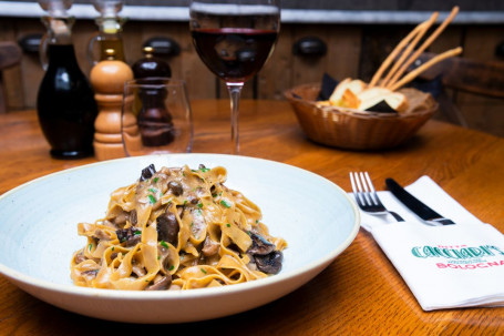 Fettuccine Porcini And Wild Mushrooms