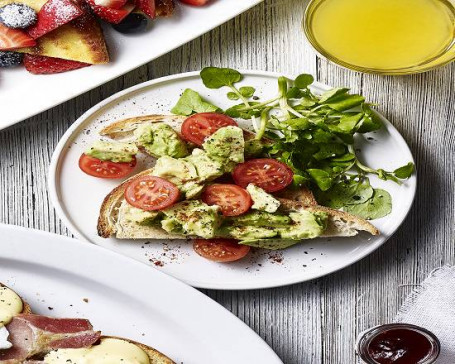 Smashed Avocado And Bloomer Toast