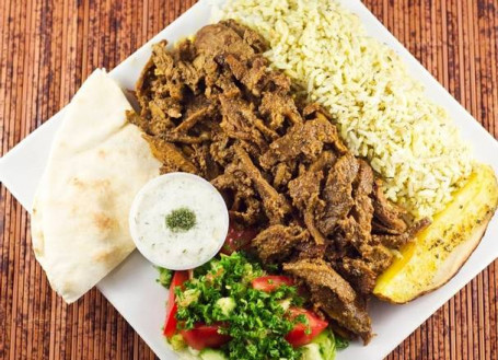 Plato Shawarma Cu Carne De Vită Și Miel