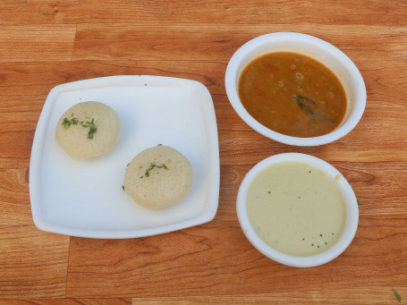 Idli N Sambar (2 Pcs)