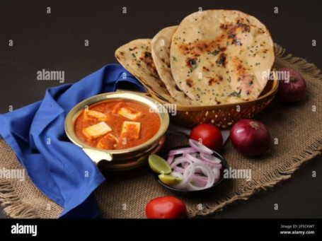 Paneer Butter Masala Lachha Paratha (1 Paratha) Combo