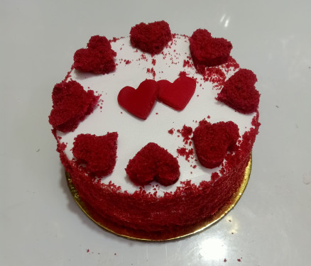 Red Velvet Sweet Heart Cake