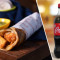 Chilli Paneer Roll Coke