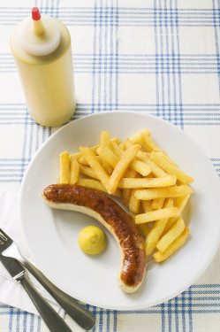 Frite Bratwurst Pommes