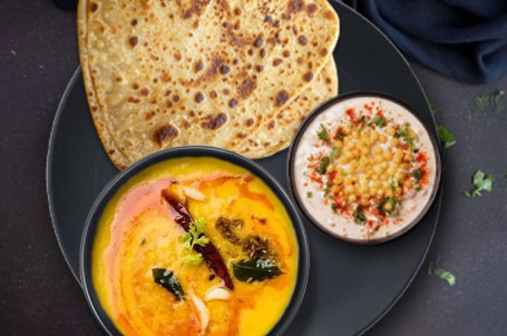 Light Flavourful Dal Tadka Meal