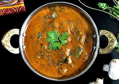 Mushroon Tikka Masala