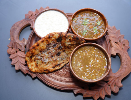 Gobi Kulcha Thali