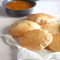 Atta Poori (5 Pcs) Aloo Matar Rasili