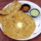 Aloo Pyaz Paratha (1) Sabzi Or Raita Pickle