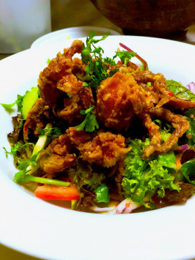 Yam Poo Nim (Soft Shell Crab Salad)