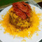 Mofongo De Salchicha Alemana