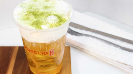 Milk Foam Oolong Tea Nǎi Gài Chá Wū Lóng Chá