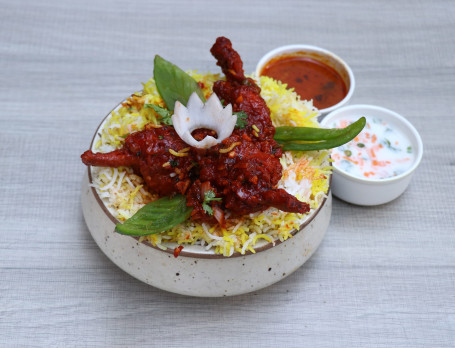 Chicken Lollypop Biryani (2Pcs