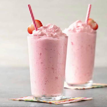 Cream Strawberry Pink Thickshake