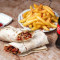 Chicken Shawarma With Salad French Fries Soft Drink[250Ml]