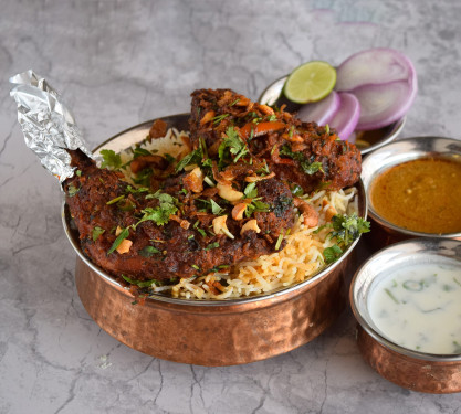 Chicken Wings Biryani (2 Pcs) (Single Serve)