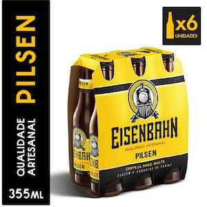 Bere Eisenbahn Pilsen 355Ml Cu 6 Unități