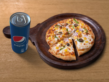 7 Deluxe Delight Pizza Pepsi Pet 250 Ml