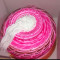 Strawberry Eggless Cake (1/2 Kg)