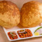 Bhature With Plain Chole