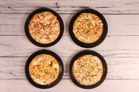 5 Double Topping Pizza Combo Coke 250 Ml