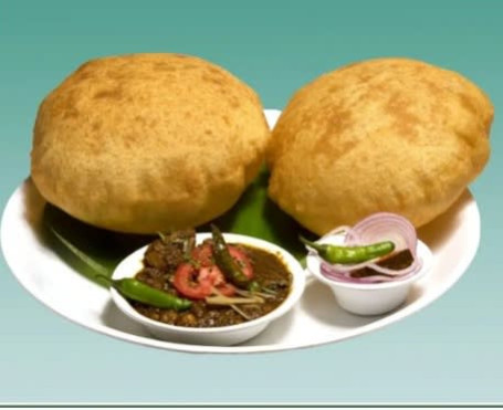 Chole Bhature 2 Pcs With Chole