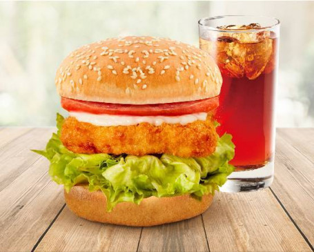 Alaska Cod Fish Burger