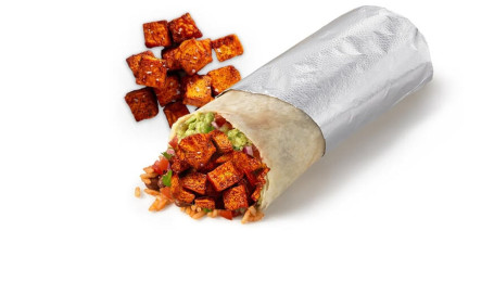 Burrito Cu Cartofi Dulci Condimentați