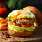 Lí Mài Xiān Shū Dòu Fǔ Bǎo Quinoa Tofu Veggie Cheese Burger