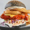 Buffalo Chicken Burger With Fries (Spicy)