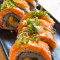 Guī Yú Gàn Bèi Juǎn Scallop Roll With Salmon