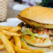 Beer Battered Fish Burger W Rosemary Sea Salt Chips