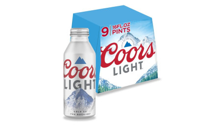 Sticla Coors Light Aluminium 9Ct 16Oz