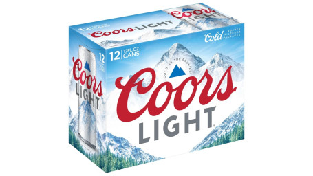 Coors Light Can 12Ct 12Oz