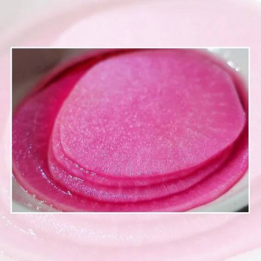 쌈무 Delicious Pink Pickled Radish