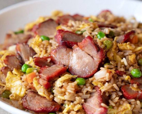 Char Siu Fried Rice Chā Shāo Chǎo Fàn