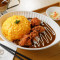 Dàn Bāo Rì Shì Zhà Jī Kā Lī Fàn Tào Cān Omelette Fried Chicken Nuggets Curry With Rice And Salad (Set)