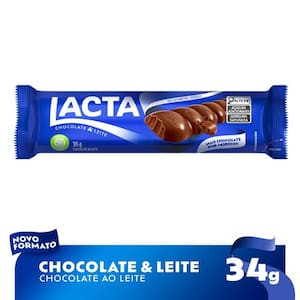 Ciocolata Cu Lapte Lacta 34G