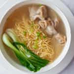 Wonton Mein Soup