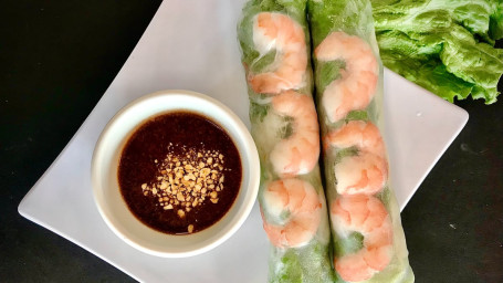 A-1. Fresh Spring Rolls (2 Pcs)