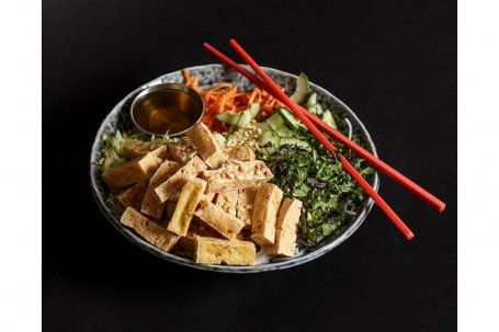 Vermicelli Salad With Crispy Tofu