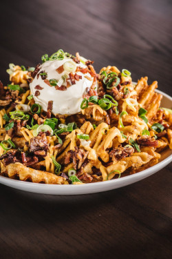 Loaded Waffle Fries (El Classico)