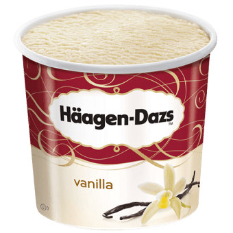 Vanilie Häagen-Dazs