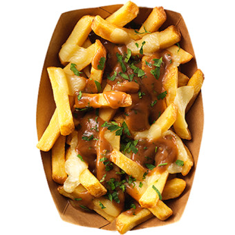 Classic Quebec Poutine (Vegetarisch)