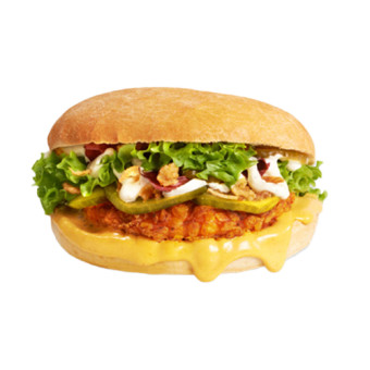 Burger De Pui Crocant (Picant)